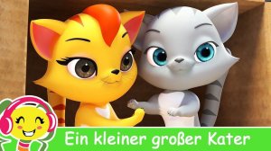 Ein kleiner großer Kater Kinderlieder auf Deutsch - KinderliederTV