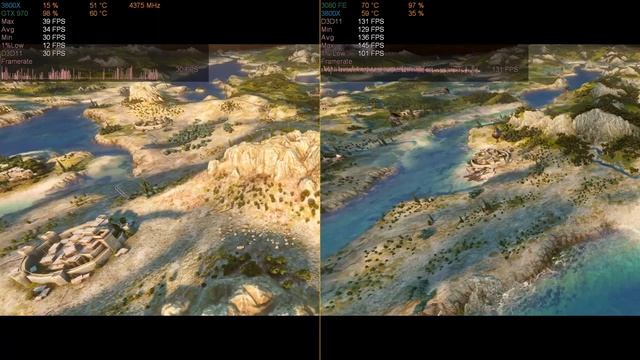 GTX 970 vs RTX 3080 FE at 1440p in 5 Games смотреть онлайн
