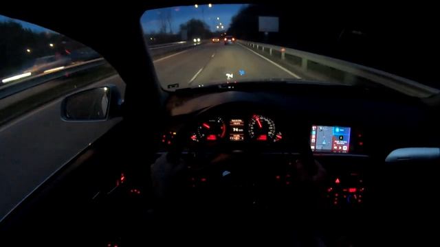POV NIGHT DRIVE | AUDI A6 C6 3.0TDI