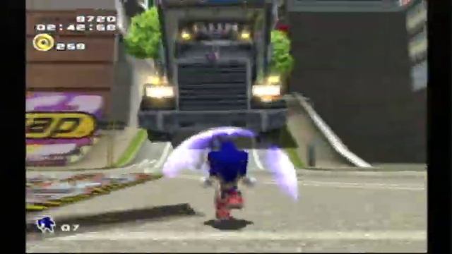 Sonic Adventure 2 Dreamcast (Hero Story) (walkthrough) Widescreen part 1 смотреть онлайн