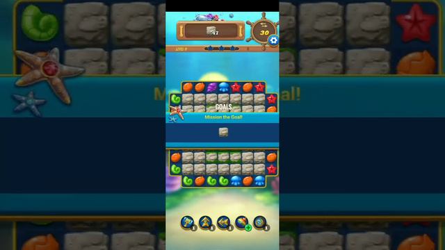 Hunter Jewel - Match 3 Ocean has 3000 levels+ смотреть онлайн