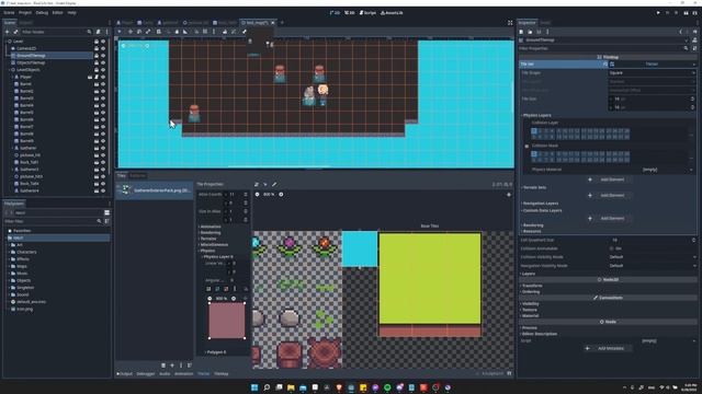 How to Add Tilemap Collisions in Godot 4 смотреть онлайн