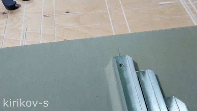 использование шаблона при раскрое гипсокартона смотреть онлайн