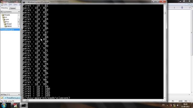 Daemon Thread and Usage of Runnable on 15 09 2012 смотреть онлайн