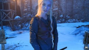 Training with Ciri. The Witcher ASMR