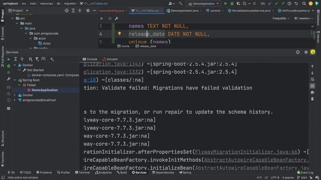 Spring Boot Tutorial using JDBC + Connection Pool + Flyway + JDBC Template + SQL and Docker ? смотреть онлайн