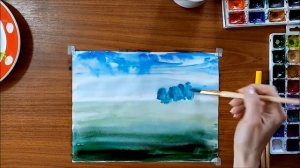 Дистанционный урок ИЗО в 6 классе. Пейзаж. Воздушная перспектива