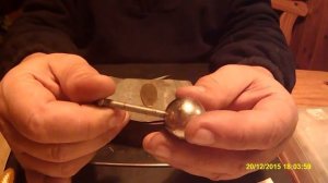 Блесна колебалка  "ЛЕНА". Изготовление.