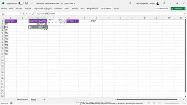 ? NUEVO! Conversión automática de datos en Excel смотреть онлайн