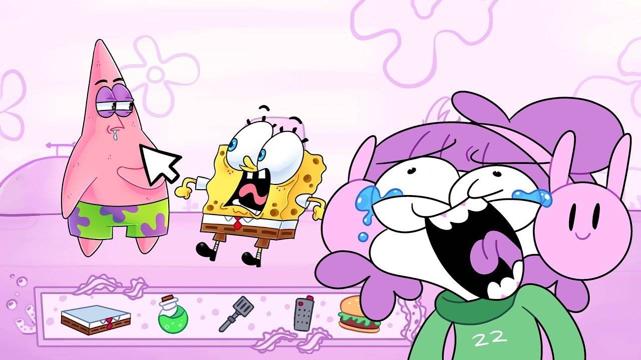 Эти игры про Спанч Боба были рил странными