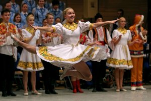 «ХОРОВОД  ДРУЖБЫ», Ансамбль Локтева. "ROUND ROUND OF FRIENDSHIP", Loktev Ensemble.