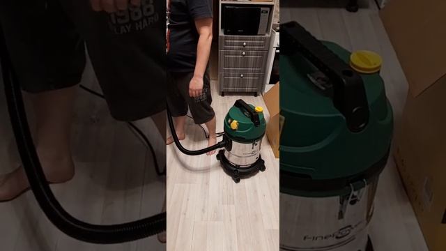 Обзор строительного пылесоса FinePower AFP -1425 смотреть онлайн