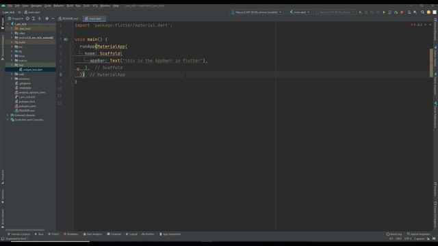 (Solved) How to Create a Flutter AppBar For Beginner 2022/2023 смотреть онлайн