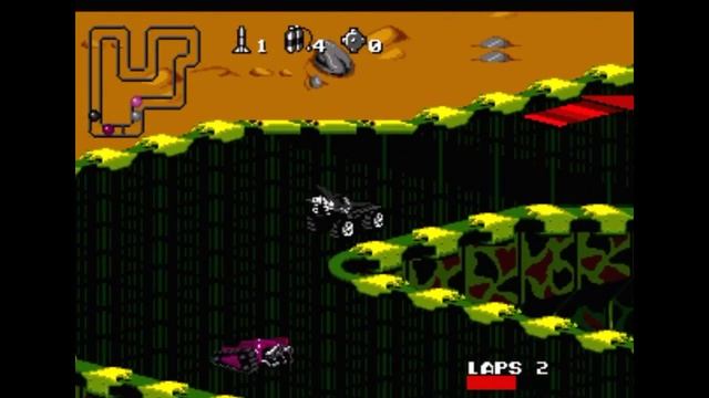 Sega Mega Drive 2 (Smd) 16-bit Rock'n'Roll Racing Planet №4