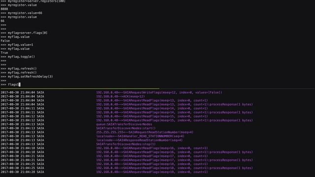 Python SAIA PCD EtherSBus communication module ! смотреть онлайн