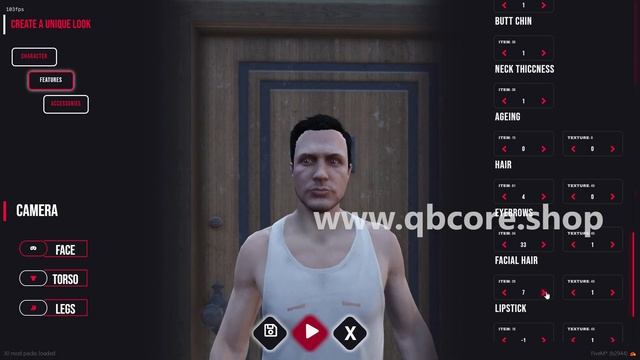 QBCore Clothing Menu Script - FiveM Character Creation & Clothing Store смотреть онлайн