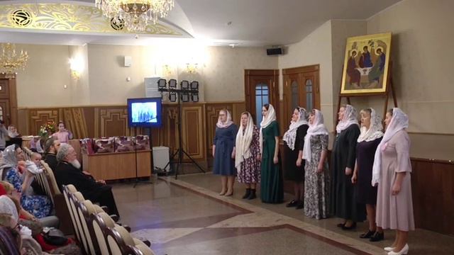 Встреча с матушками священнослужителей смотреть онлайн