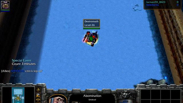 X Hero Siege 3.33, Extreme 4, Impossible, 8 Ways, 3 Players, Random - Priestest Of Moon & Pit Lord