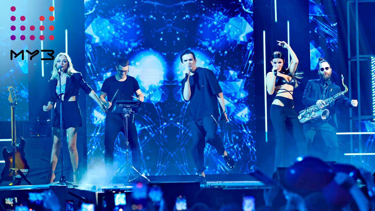 Новые Самоцветы - Синий иней (Золотые хиты, Дискотека МУЗ ТВ) смотреть онлайн