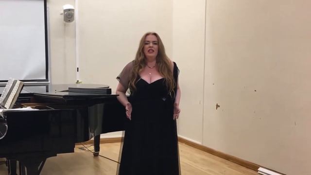 Soprano Cara McHardy performs Lady Macbeth's Aria from Verdi's Macbeth смотреть онлайн