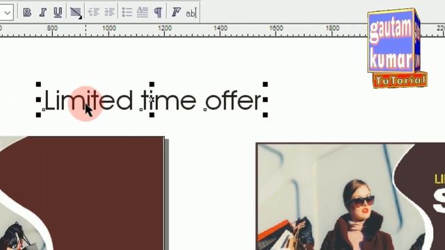 Coreldraw me 1200 pixels by 628 pixels Size Ka Sale Web Banner Kaise Banaye In Hindi смотреть онлайн