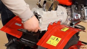 распаковка и монтаж снегоуборщика к мотоблоку НМБ-1 Угра