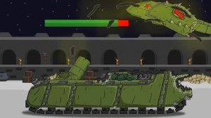 Мега танки VS Босс - Мультики про танки