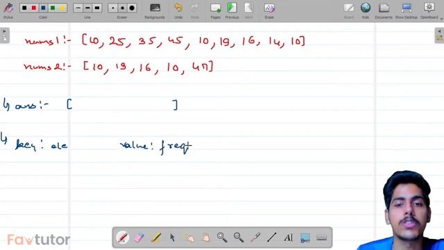 Intersection Of Two Arrays (HashMap) | DSA | FavTutor смотреть онлайн