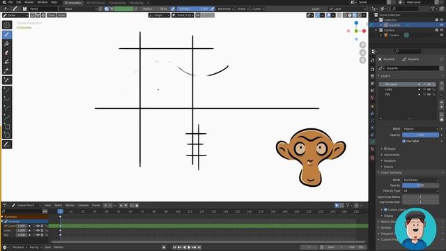 Grease Pencil Shortcuts: Draw Mode смотреть онлайн