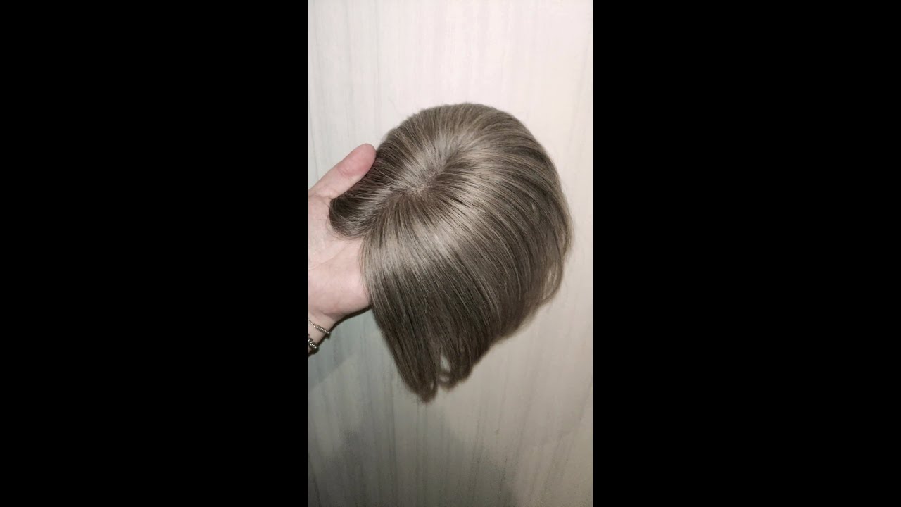 НАКЛАДКА на Пробор - на моно (с имитацией кожи головы) смотреть онлайн