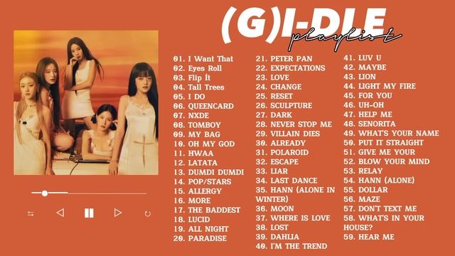 (G)I-DLE ALL SONGS PLAYLIST 2023 (UPDATE) | Tyna Nguyễn смотреть онлайн