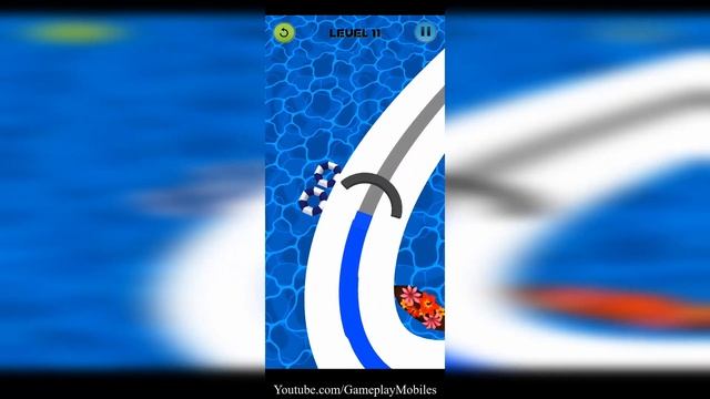 Line Color Game 3D - Gameplay Walkthrough - Levels 1-20 смотреть онлайн