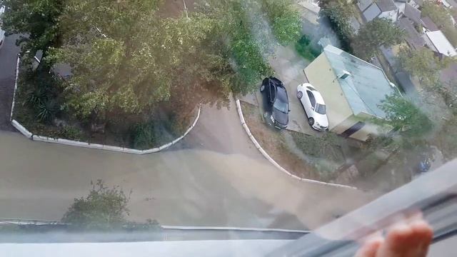 Новороссийск продолжает топить. район Видова. 09.09.2018 смотреть онлайн
