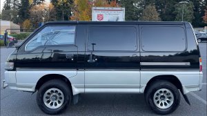 1996 MITSUBISHI DELICA STAR WAGON L300 4WD. Обзор Японского автомобиля с правым рулём.