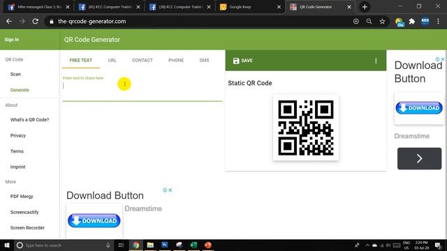 ကိုယ်ပိုင် QR Code ပြုလုပ်နည်း (KCC) смотреть онлайн