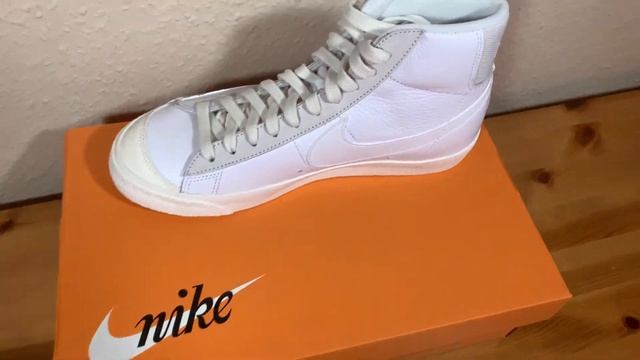 Nike Blazer Mid 77 Vintage Sail Platinum Tint CW7583-100 смотреть онлайн