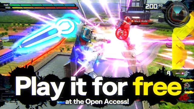 Mobile Suit Gundam Extreme VS. Maxiboost ON - Pre-Order Trailer - PS4 смотреть онлайн