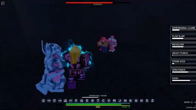 Fighting Diavolo With D4C Love Train (Roblox Is Unbreakable) смотреть онлайн