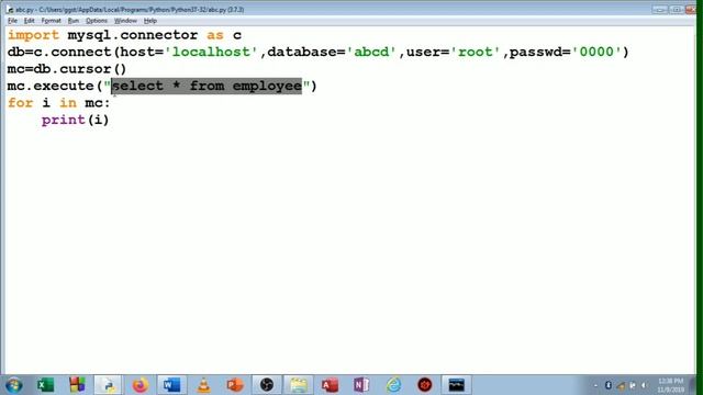 Interface Python With MySql | CBSE смотреть онлайн