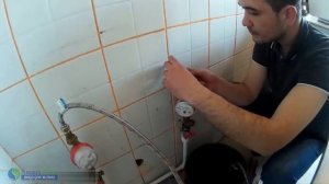Установка фильтра Raifil в квартире