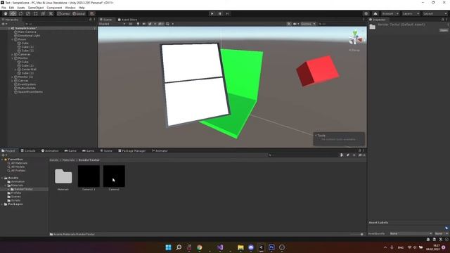 Unity Как сделать вывод изображения с камеры в виде текстуры смотреть онлайн
