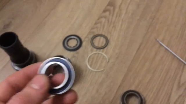 Замена подшипника каретки Sram GXP
