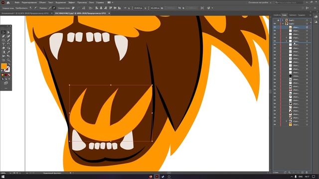 Как легко нарисовать игровой логотип в Adobe Illustrator/ The easiest way to make gaming logo смотреть онлайн