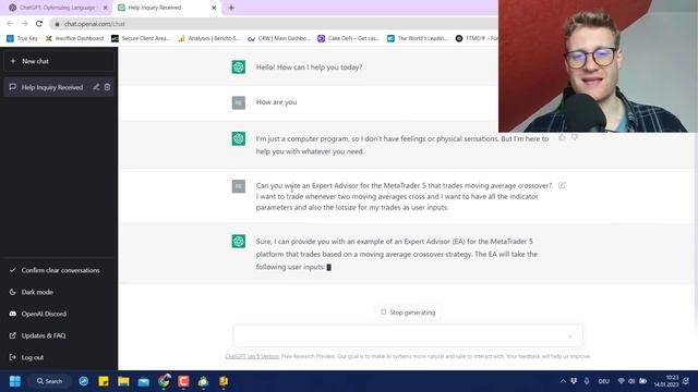 Should You Use ChatGPT for MetaTrader Programming? Professional mql Programmer View смотреть онлайн