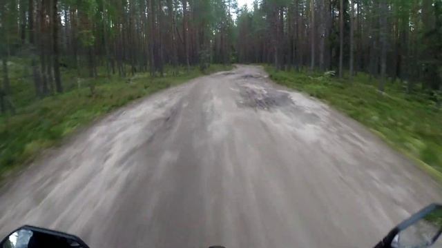 Одиночное мотопутешествие вокруг Онежского озера/ Mototrip Baltmotors Motard 250