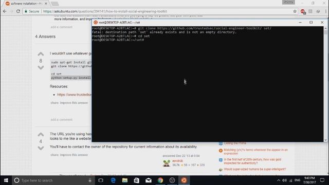 How To Install Social Engineering Toolkit In Windows Subsystem For Linux смотреть онлайн