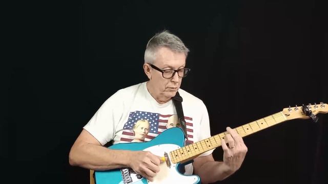 Chet Atkin's arrangement of Mr. Sandman. Fingerstyle guitar on Fender Players Telecaster смотреть онлайн