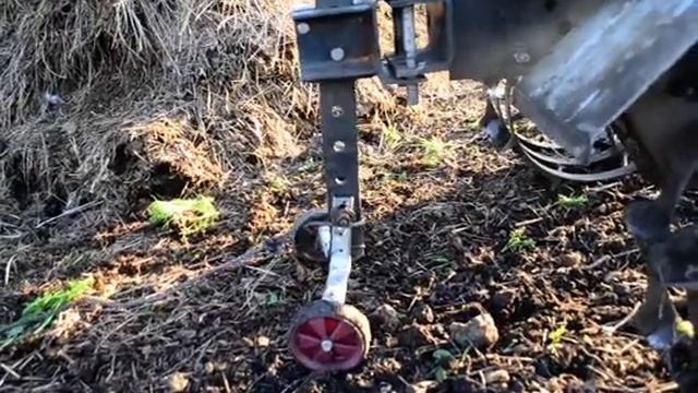 Боронование картофеля мотоблоком FORZA и маленькая борона смотреть онлайн