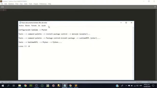 Python 1 - Preparación entorno de desarrollo Sublime Text 3 смотреть онлайн