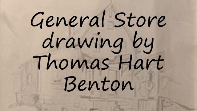 How to pronounce General Store drawing by Thomas Hart Benton in English? смотреть онлайн